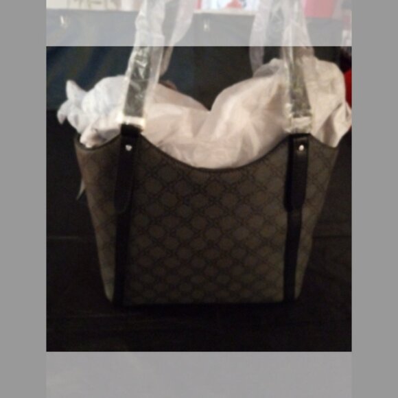 NINE WEST  DIANTHA CARRYALL HANDBAG/TOTE  W/ Wristlet - Picture 5 of 9